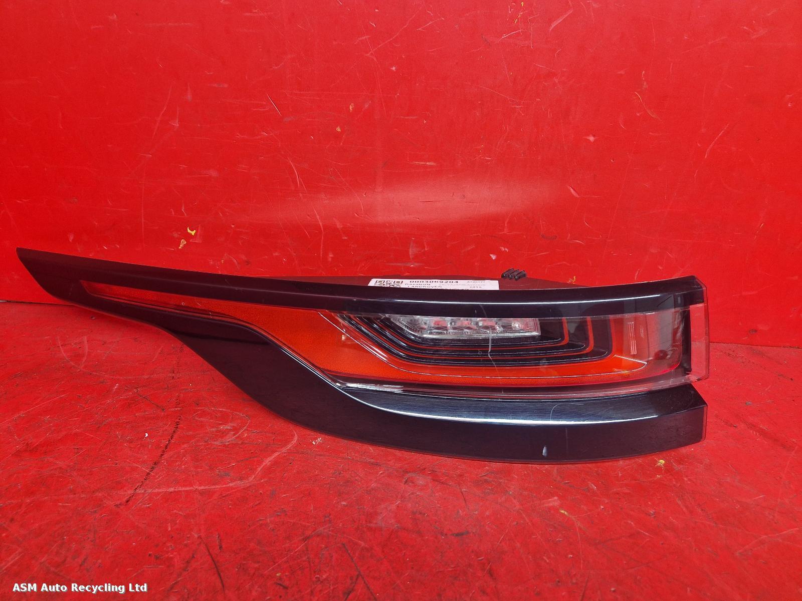 View Auto part L Taillight Land Rover Range Rover Velar 2019