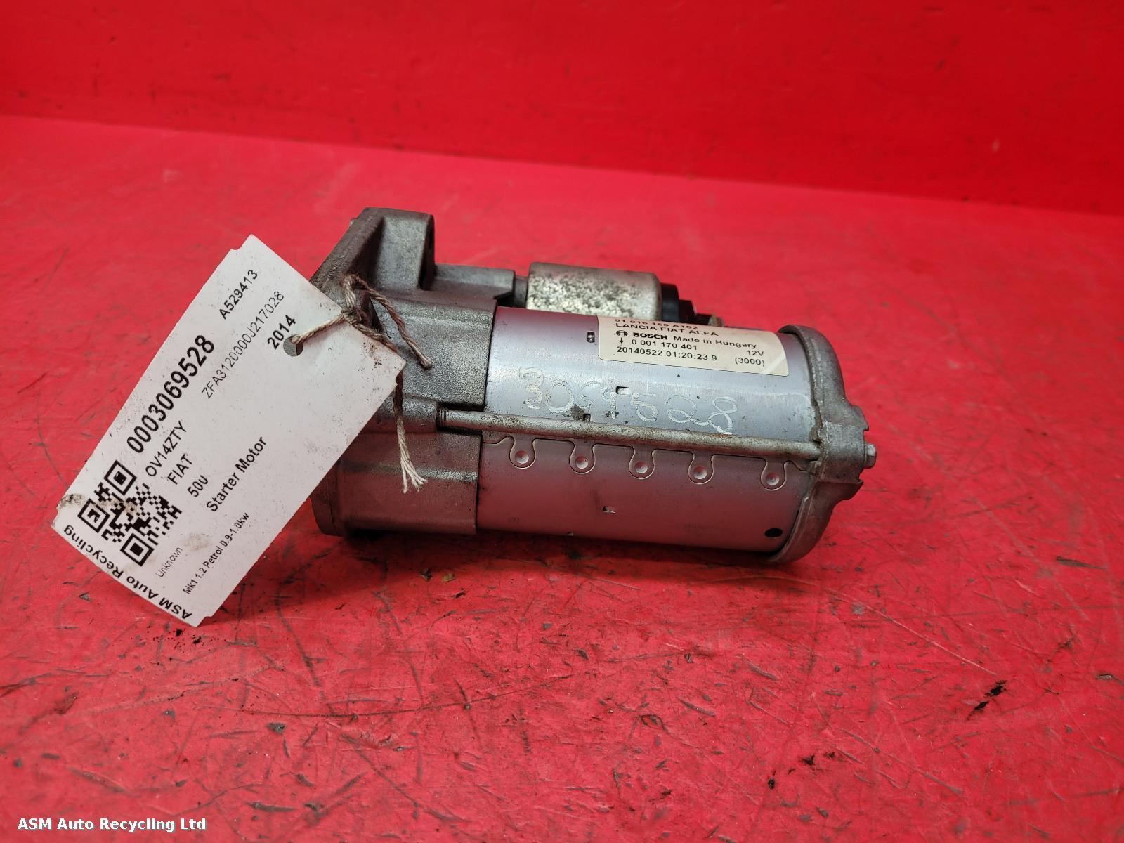View Auto part Starter Motor Fiat 500 2014