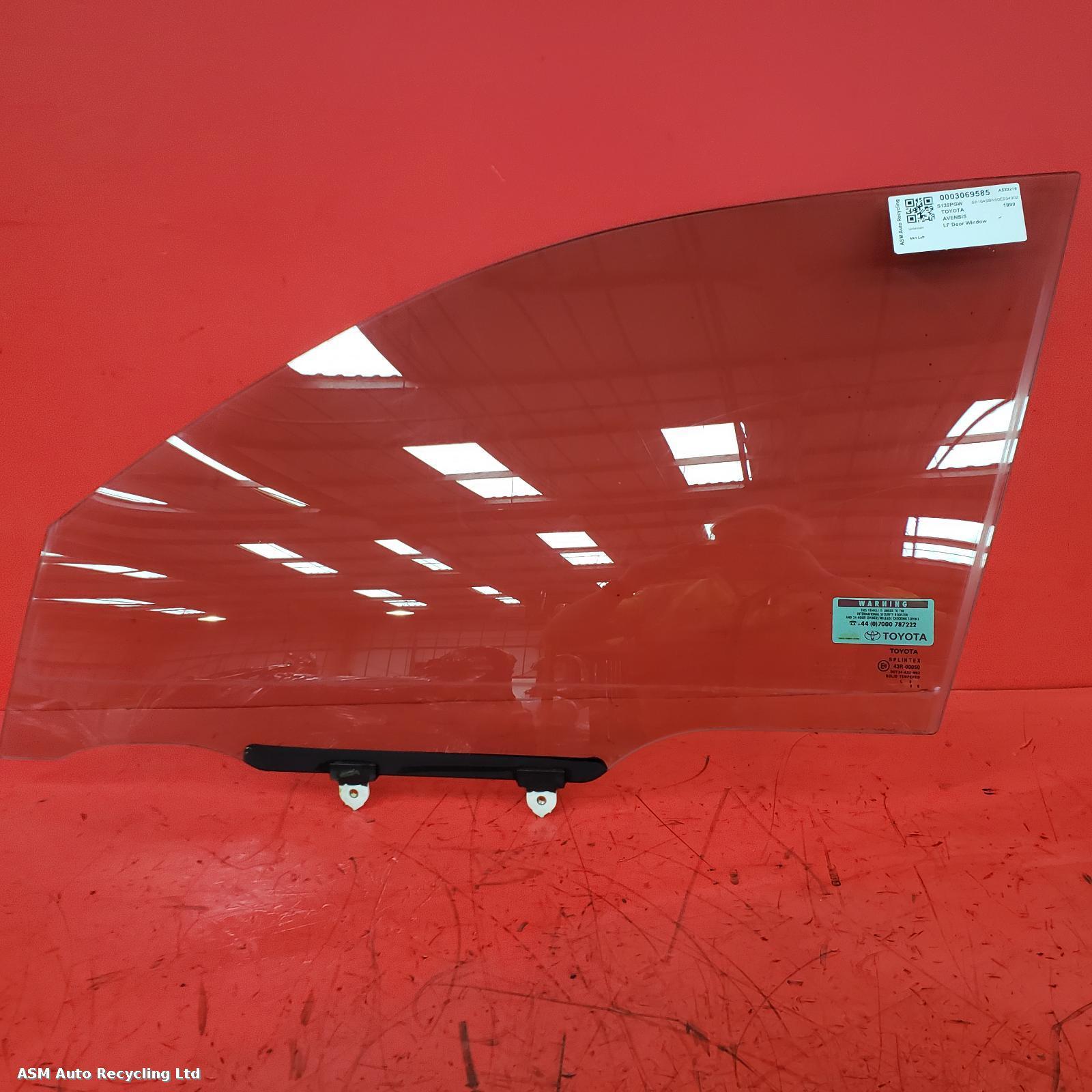 View Auto part LF Door Window Toyota Avensis 1999