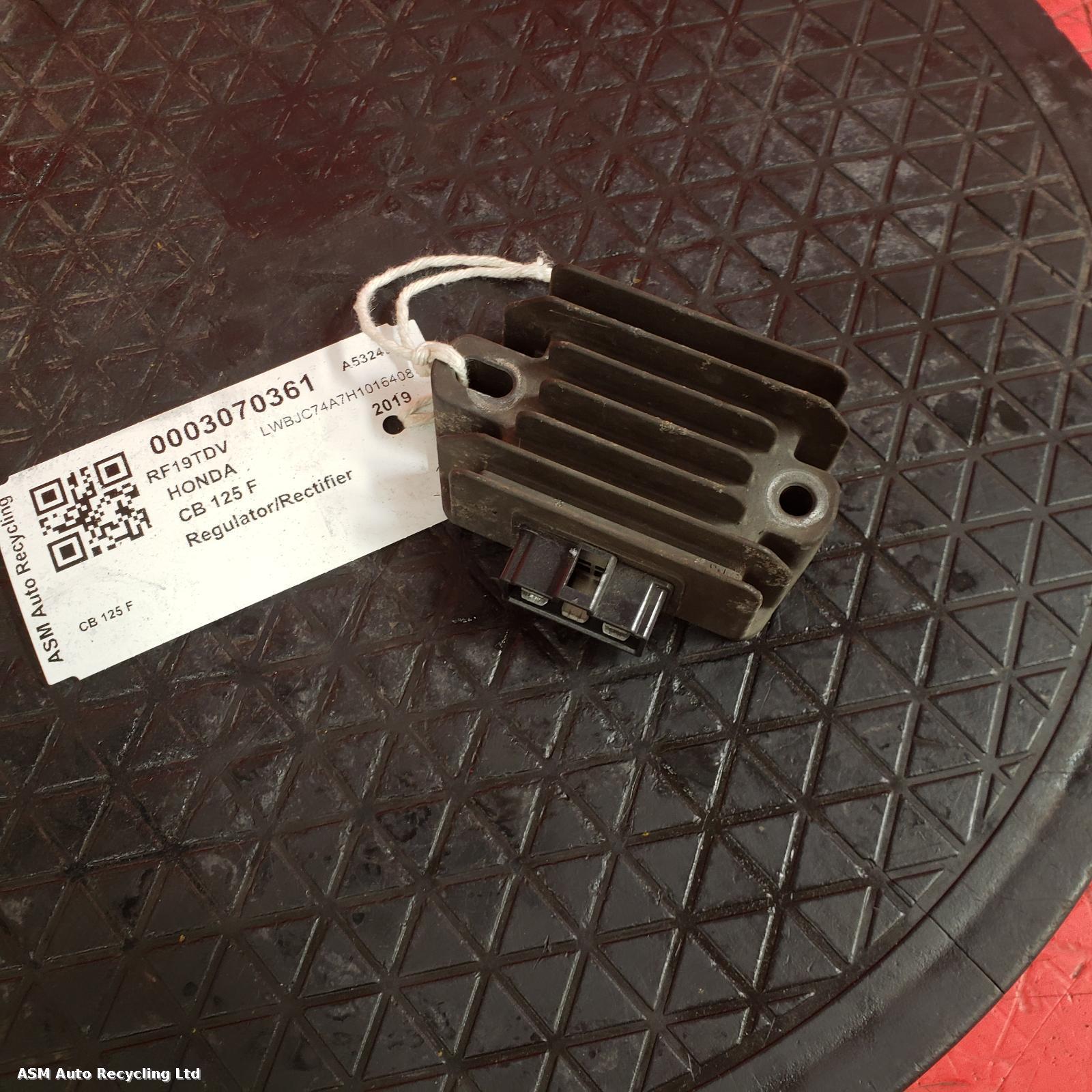 View Auto part Regulator/Rectifier Honda Cb 125 F 2019