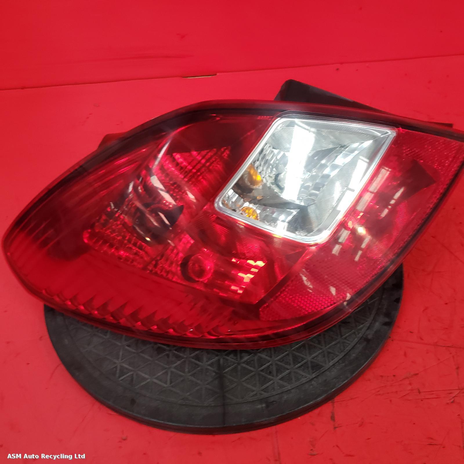 View Auto part L Taillight Vauxhall Corsa 2009