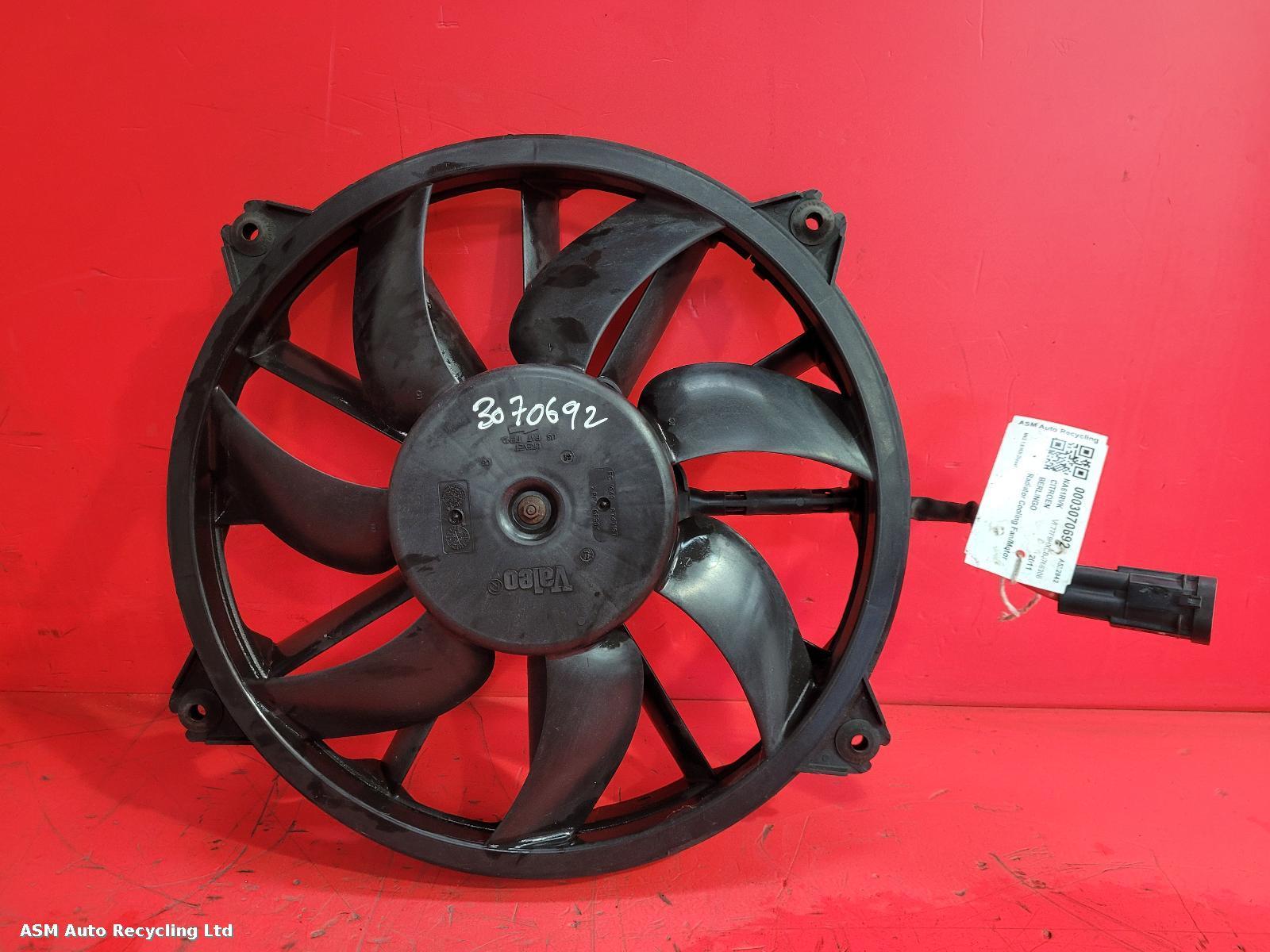 View Auto part Engine Cooling Motor Citroen Berlingo 2011