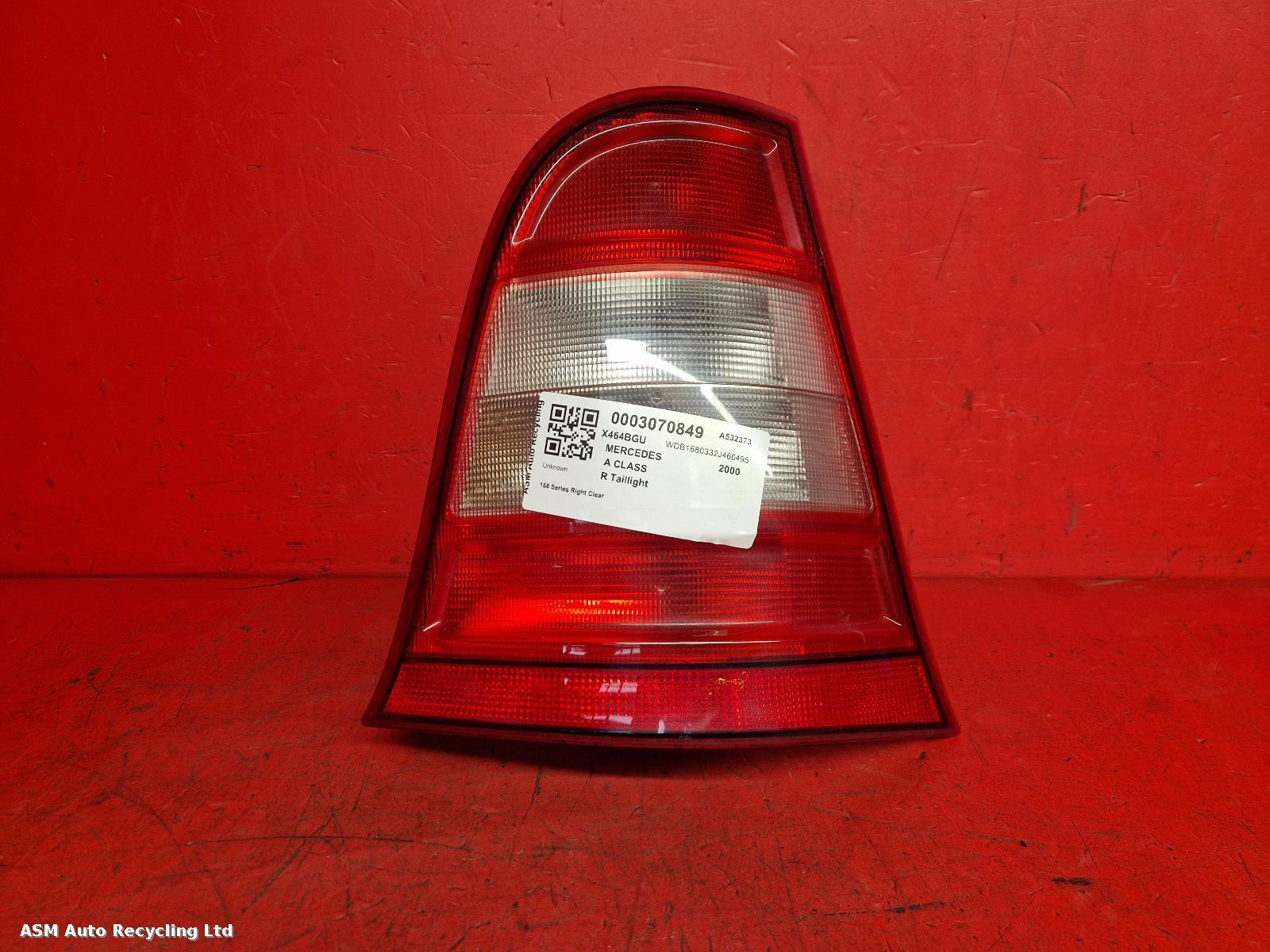 View Auto part R Taillight Mercedes A Class 2000