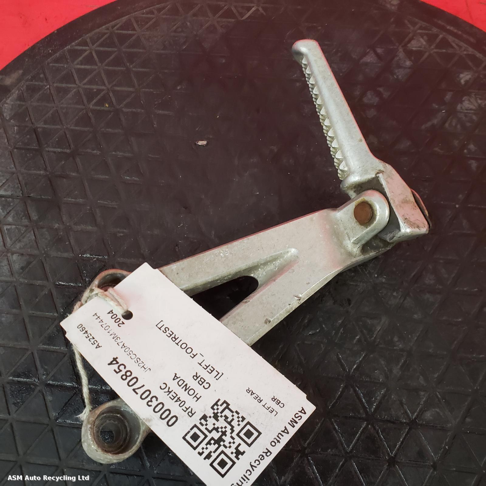 View Auto part Left Footrest Honda Cbr900 2004