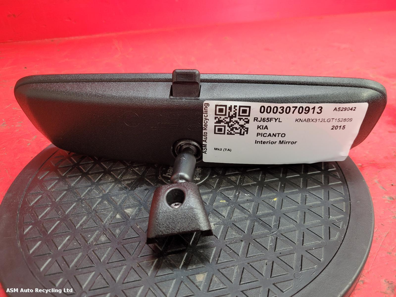 View Auto part Interior Mirror Kia Picanto 2015