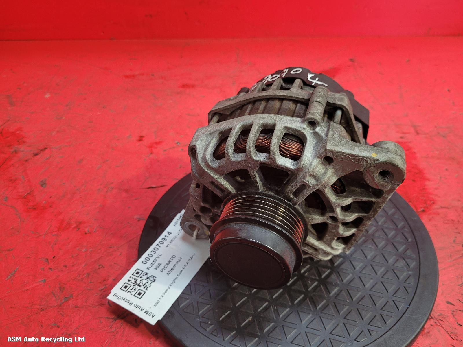 View Auto part Alternator Kia Picanto 2015