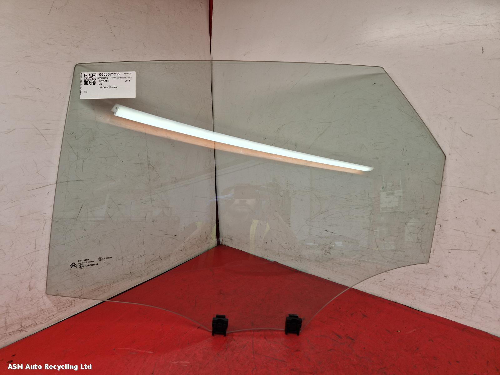 View Auto part LR Door Window Citroen C4 2013