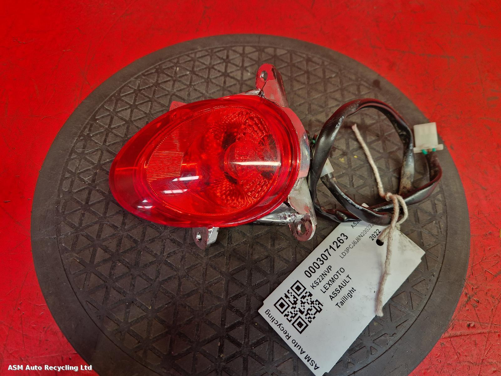 View Auto part Taillight Lexmoto Assault 2022