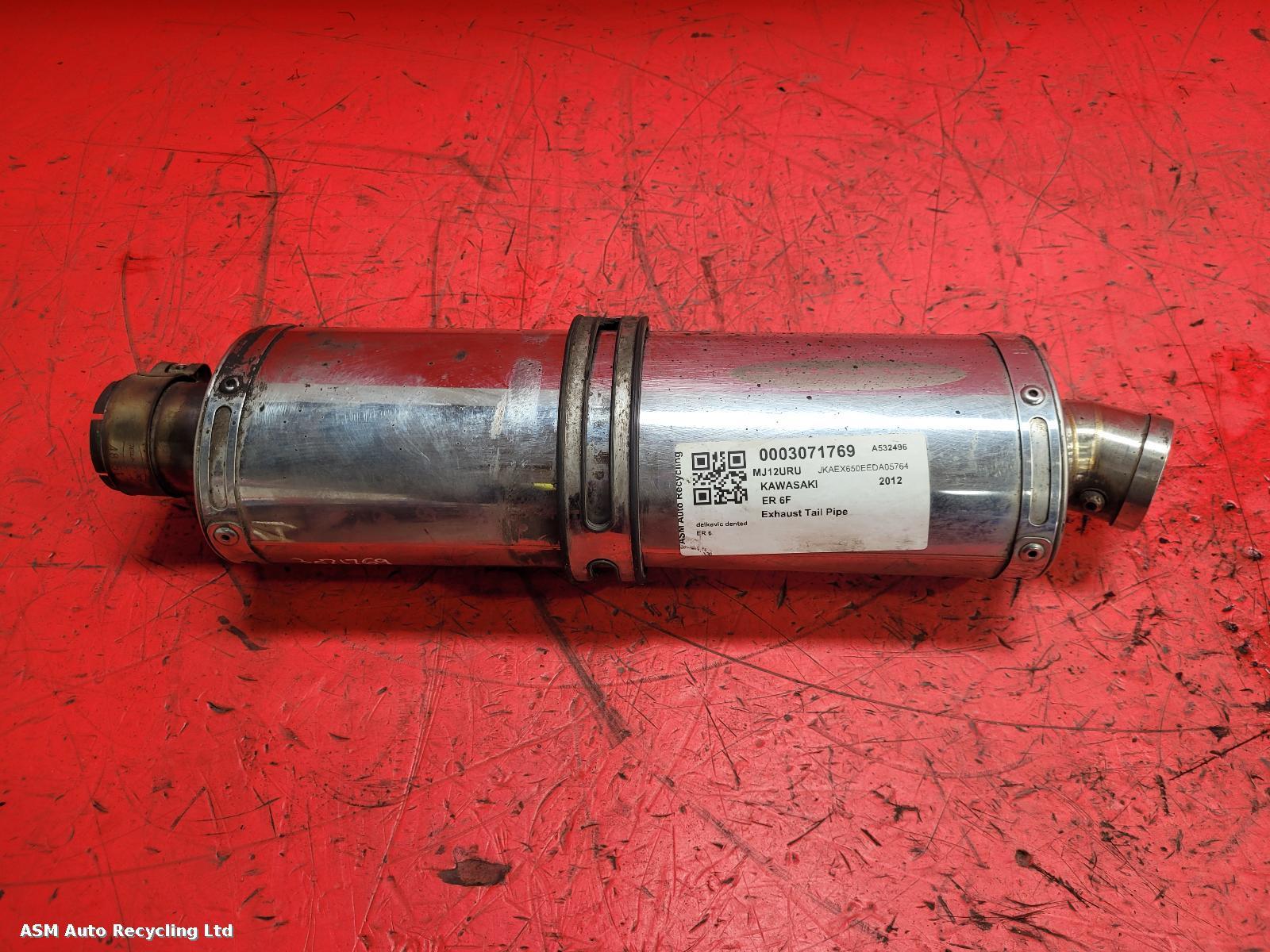 View Auto part Tail Pipe Kawasaki Er 6f 2012