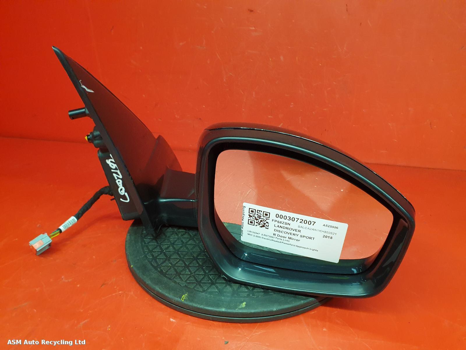 View Auto part R Door Mirror Land Rover Discovery Sport 2018