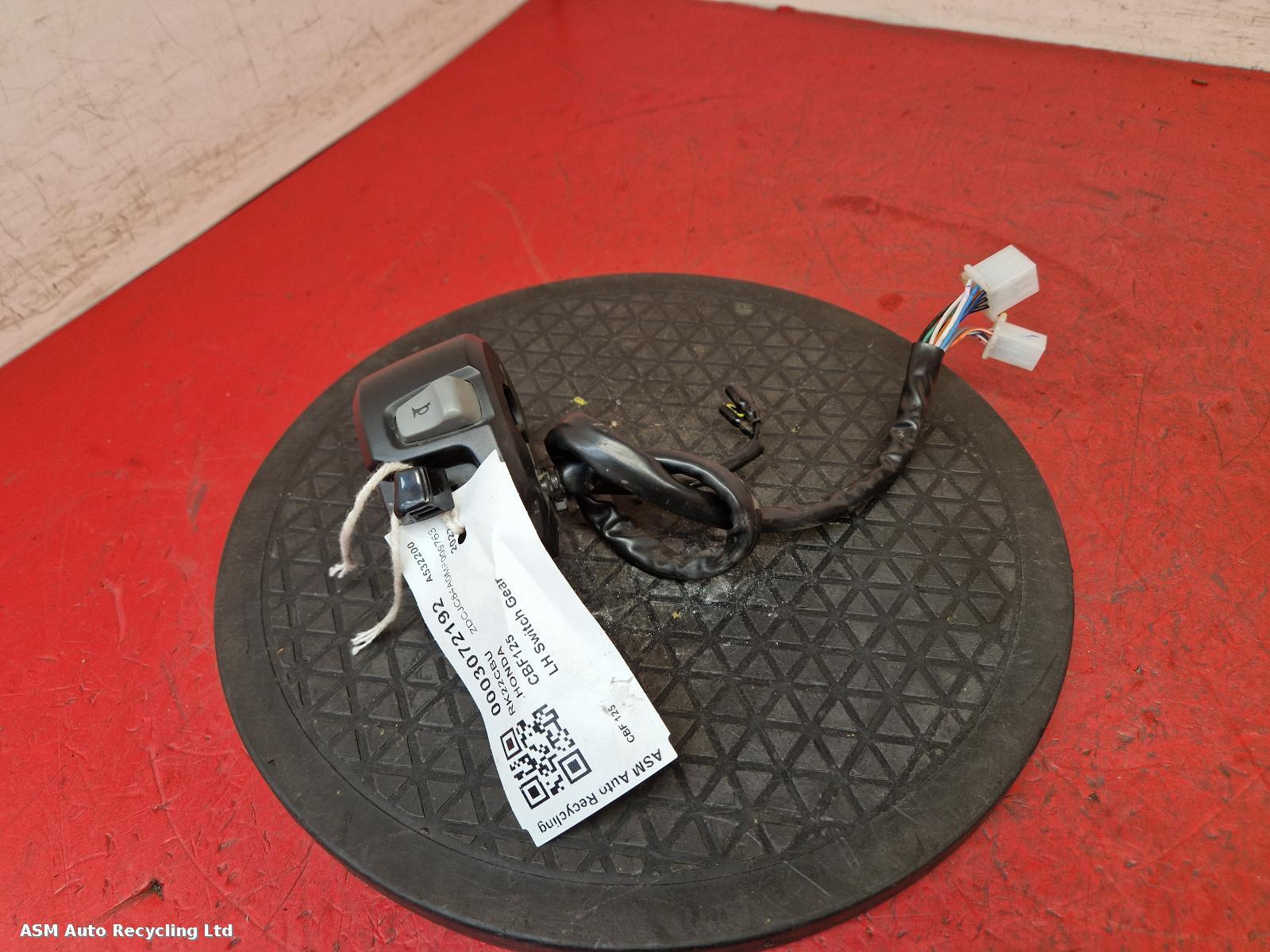 View Auto part LH Switch Gear Honda Cbf125 2022