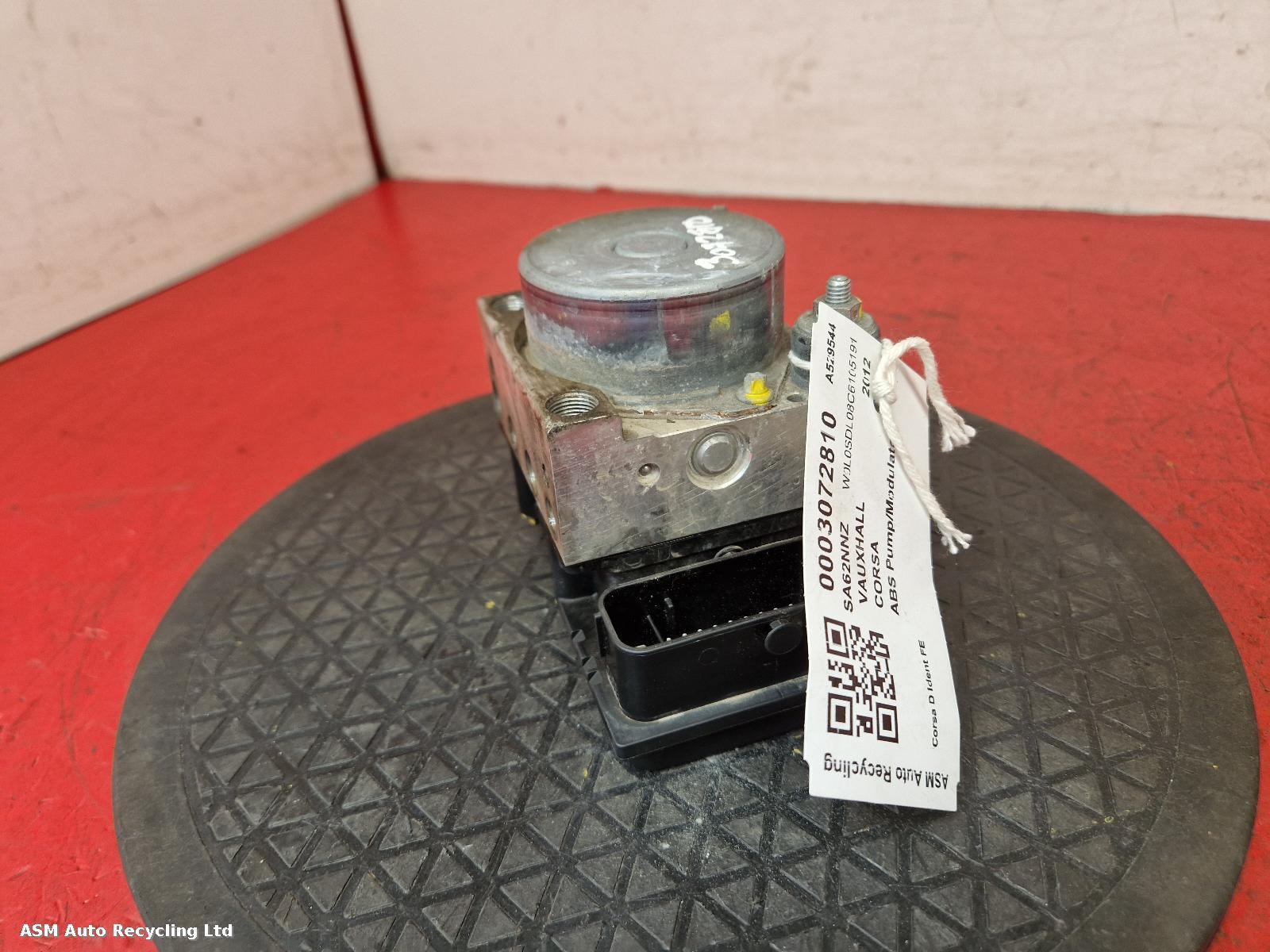 View Auto part ABS Pump/Modulator Vauxhall Corsa 2012