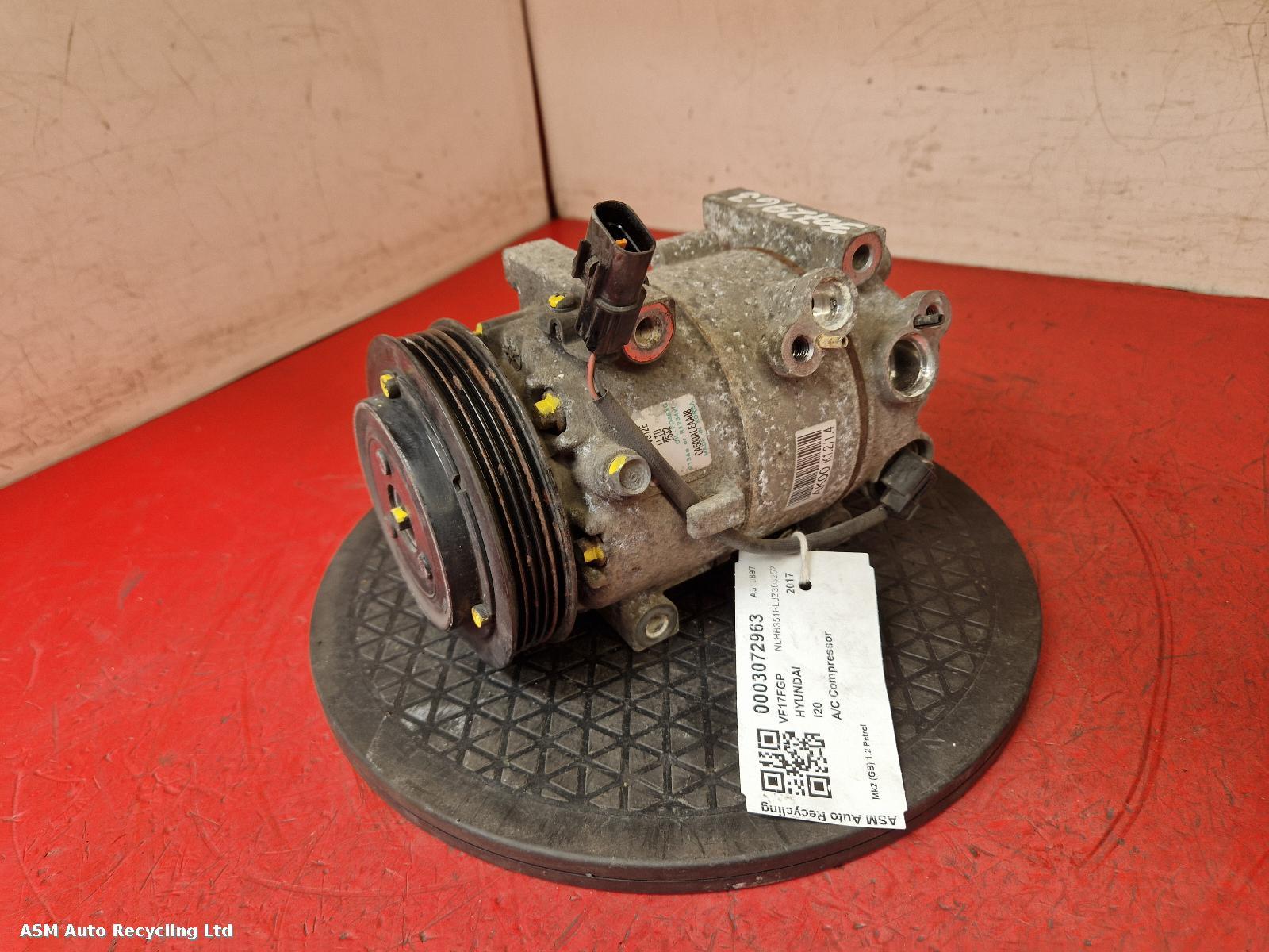View Auto part Compressor Hyundai I20 2017