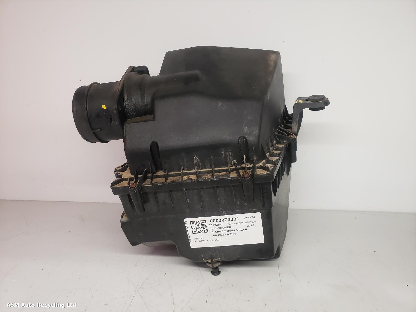 View Auto part Air Cleaner/Box Land Rover Range Rover Velar 2020