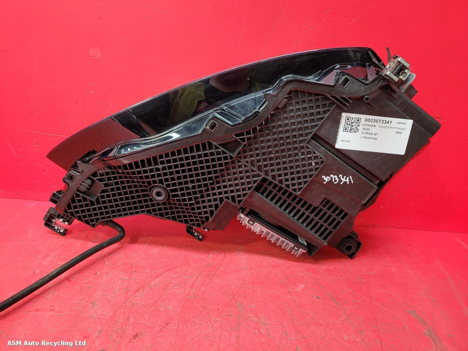 View Auto part L Headlamp Audi E-tron Gt 2022