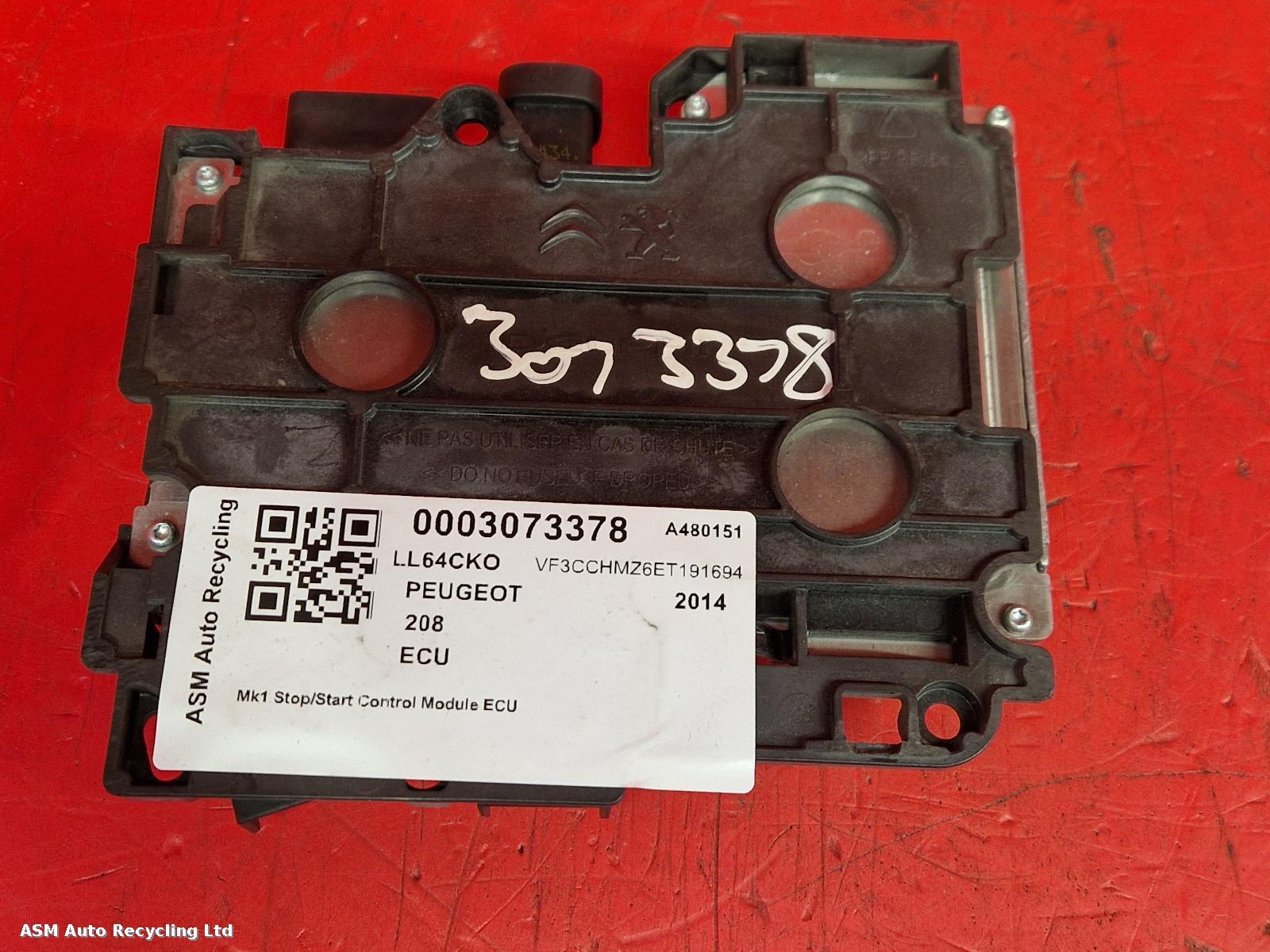 View Auto part ECU Peugeot 208 2014