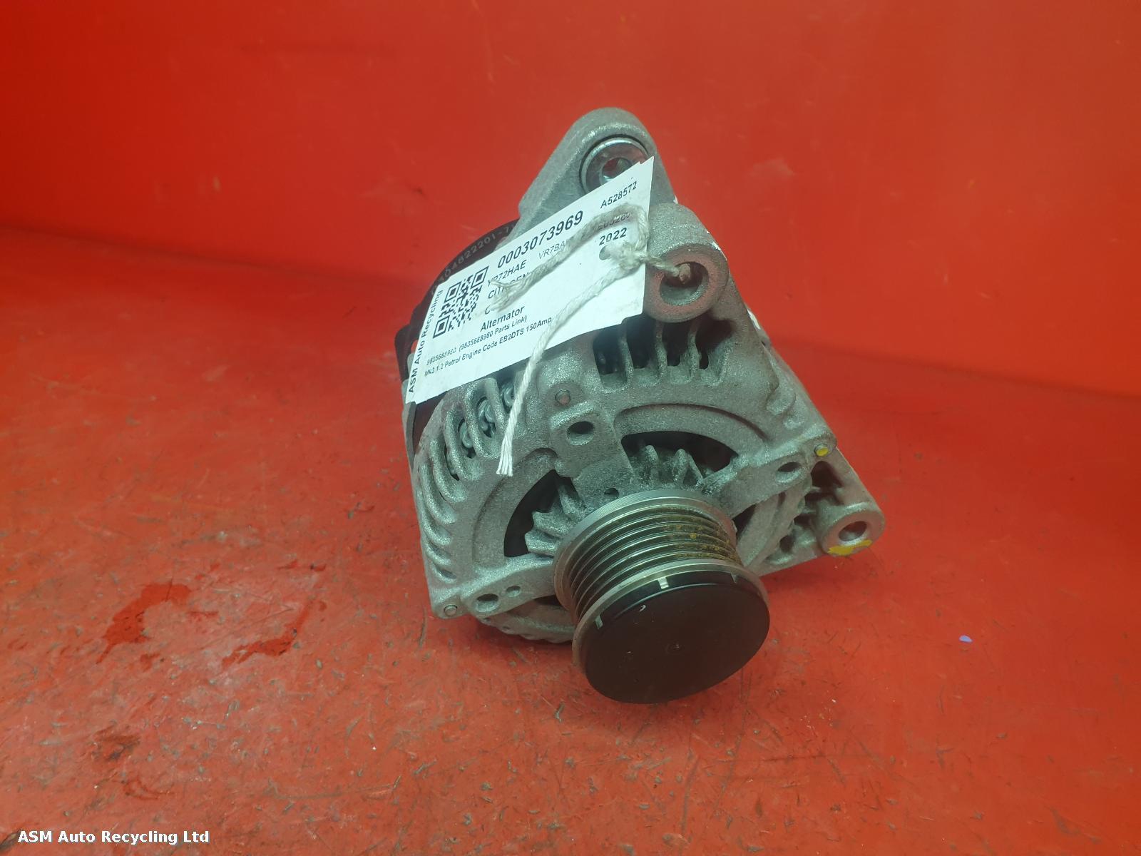 View Auto part Alternator Citroen C4 2022