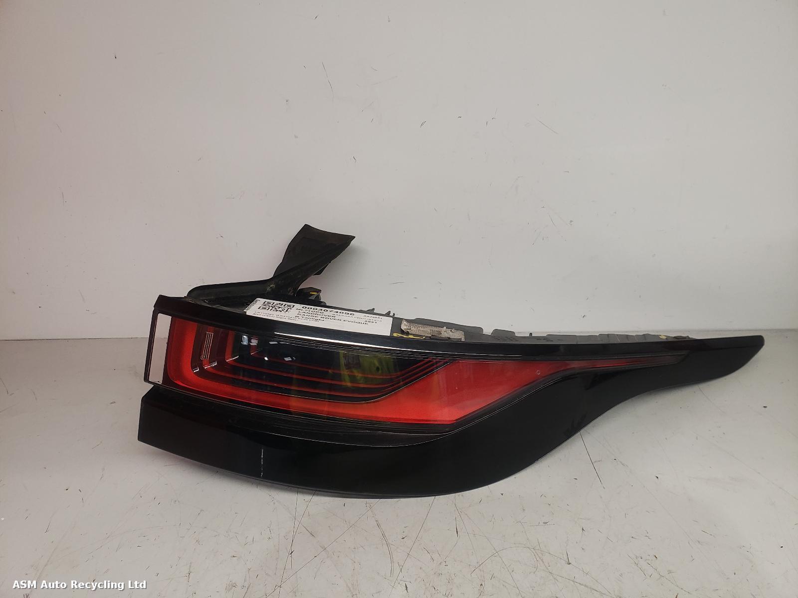 View Auto part R Taillight Land Rover Range Rover Evoque 2021
