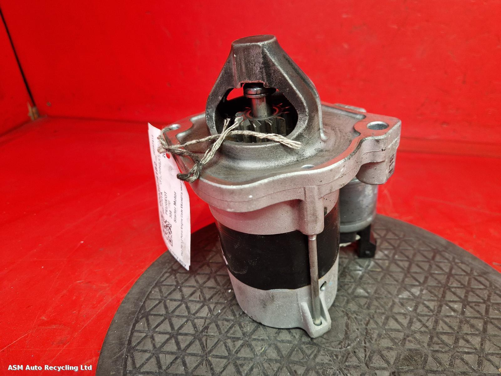 View Auto part Starter Motor Peugeot 308 2021