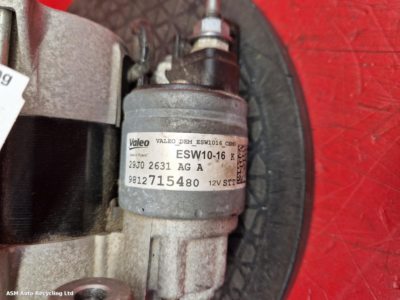 View Auto part Starter Motor Peugeot 308 2021
