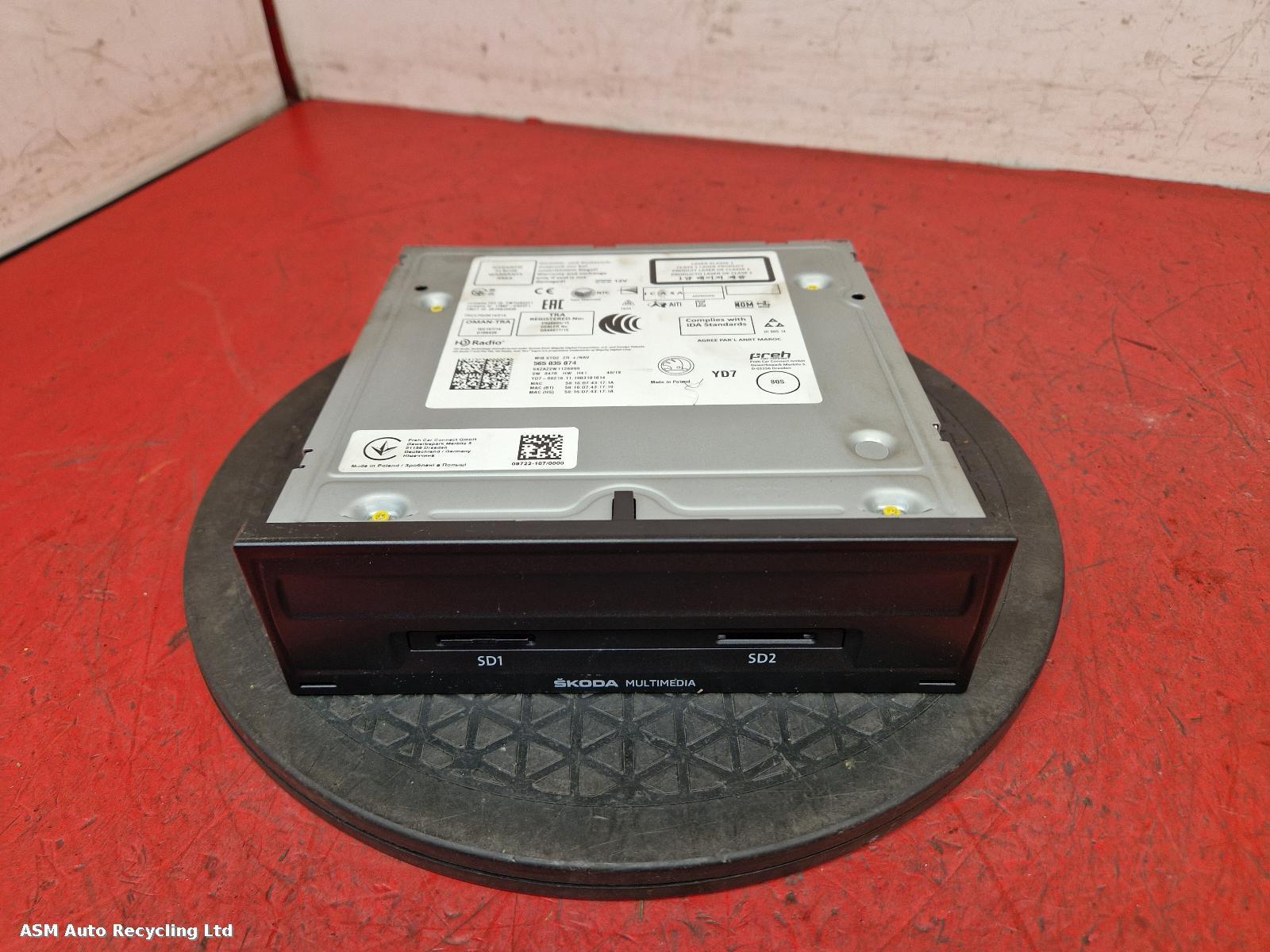 View Auto part A/V Equipment Skoda Octavia 2020
