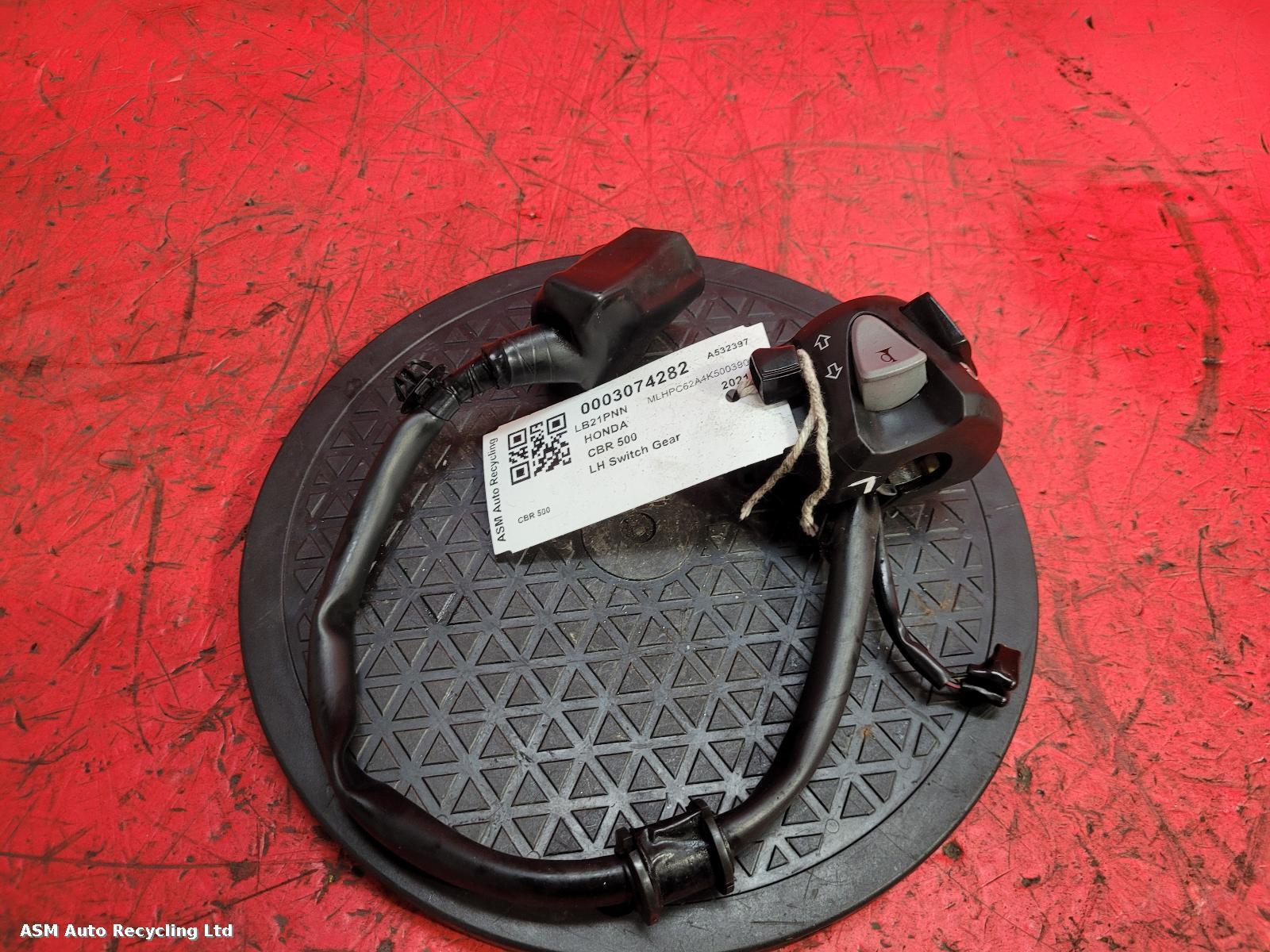View Auto part LH Switch Gear Honda Cbr 500 2021