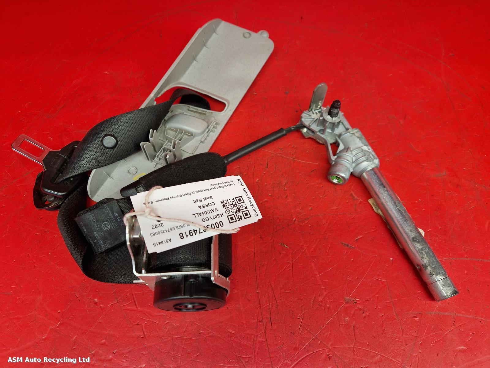 View Auto part Seat Belt Vauxhall Corsa 2007