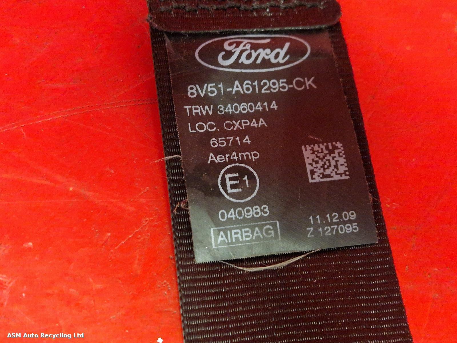 View Auto part Seat Belt Ford Fiesta 2010