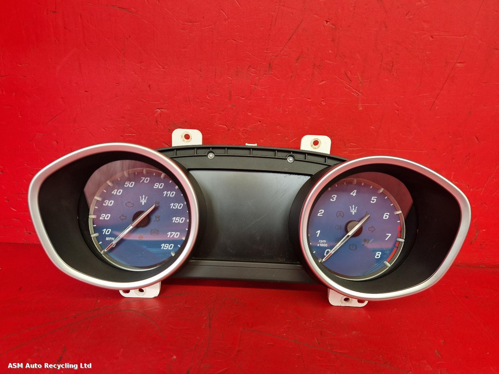 View Auto part Speedometer Maserati Ghibli 2016