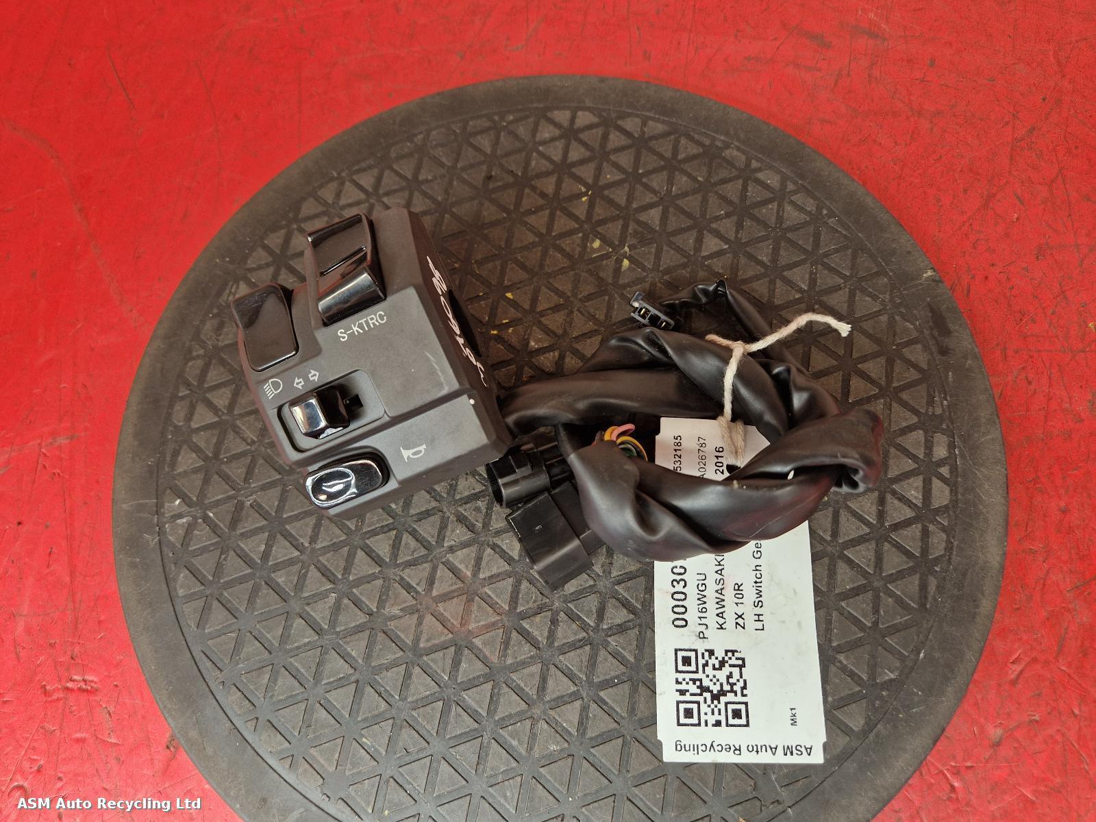 View Auto part LH Switch Gear Kawasaki Zx 10r 2016