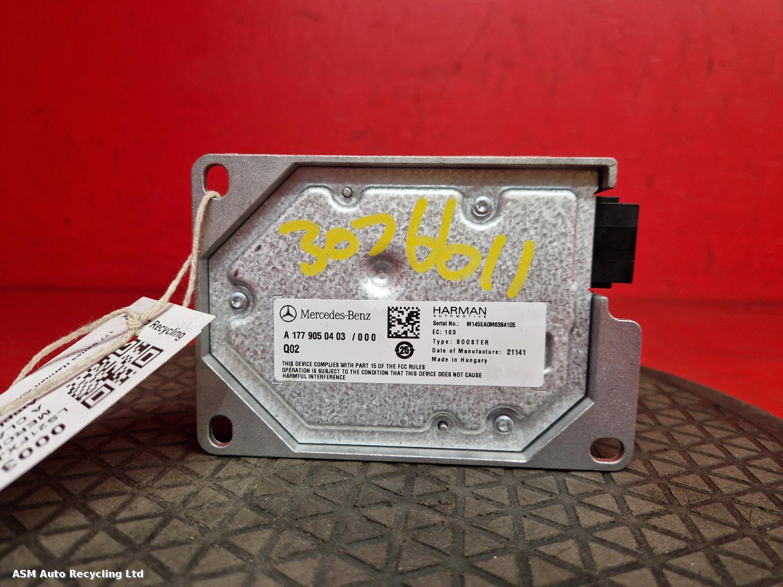View Auto part Amplifier Unit Mercedes A Class 2021