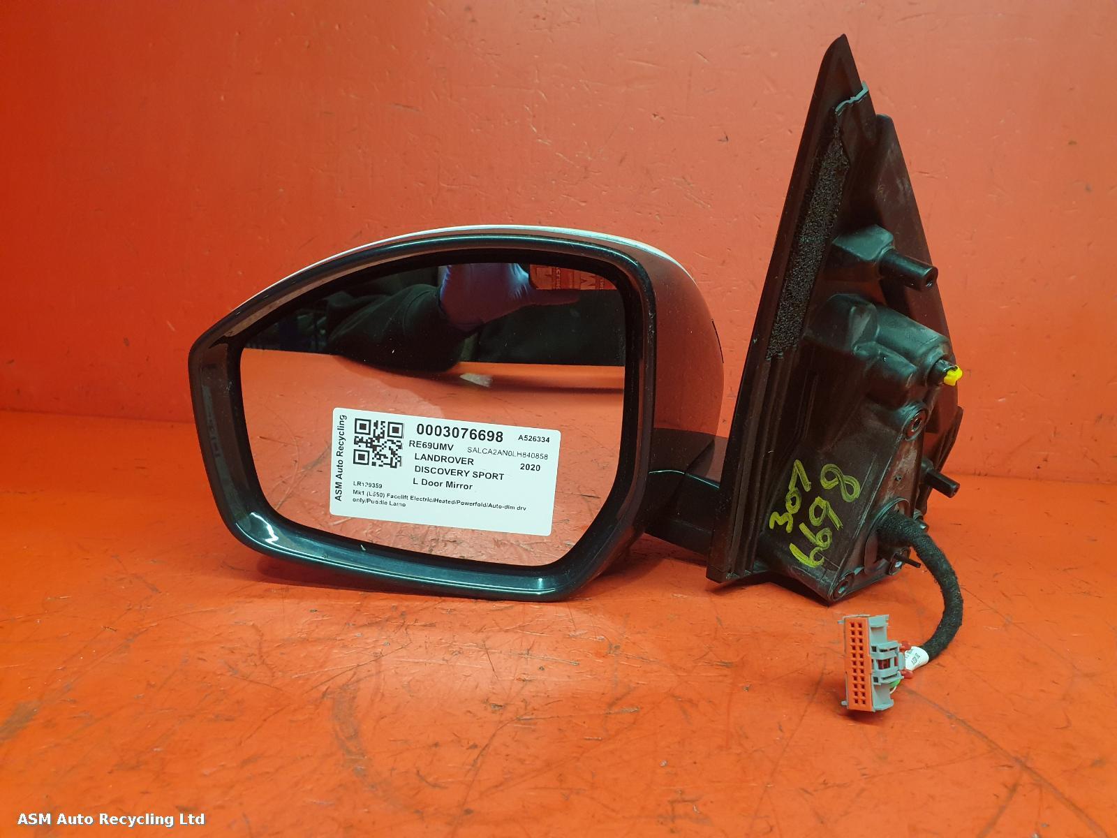 View Auto part L Door Mirror Land Rover Discovery Sport 2020