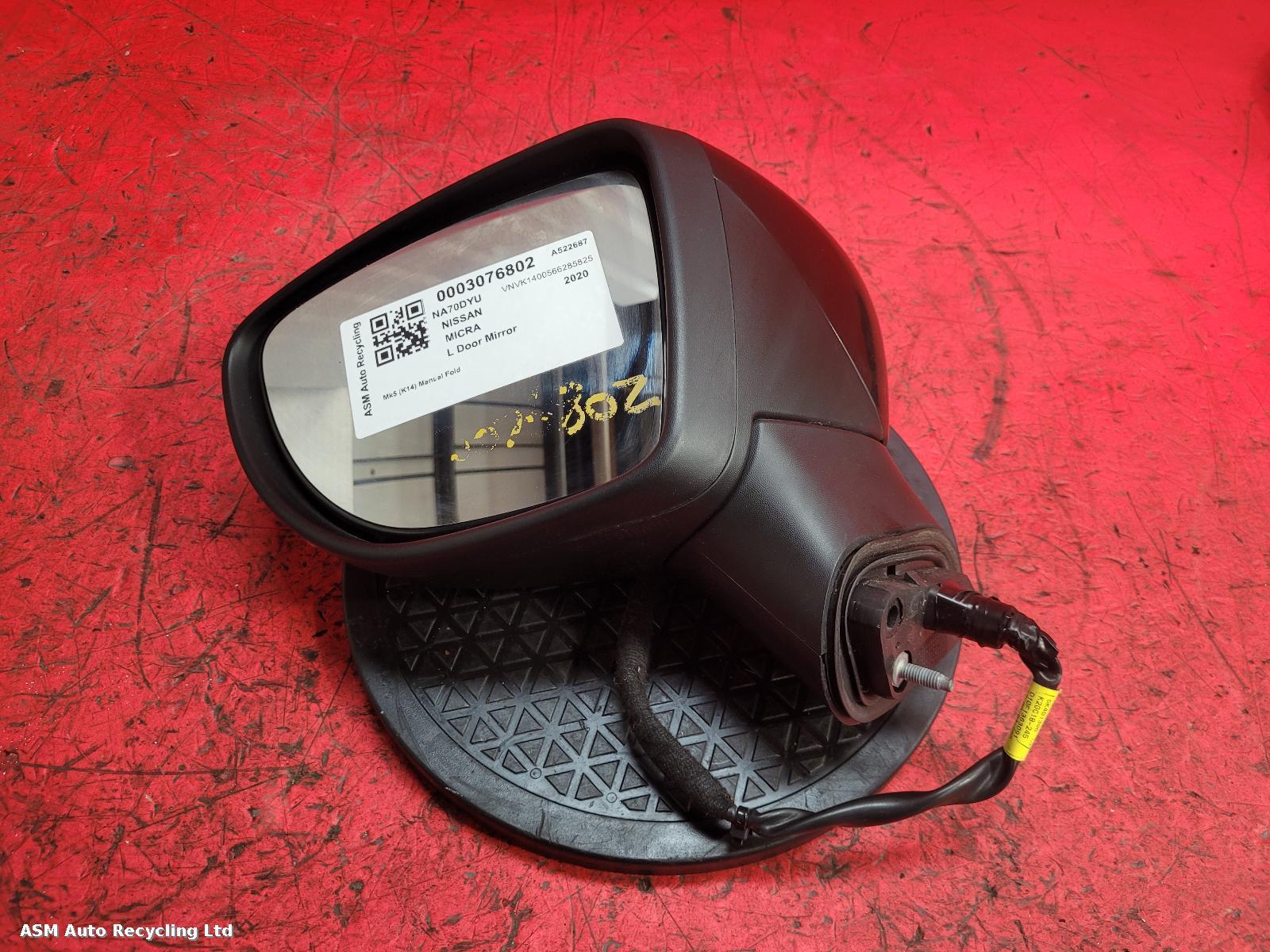 View Auto part L Door Mirror Nissan Micra 2020