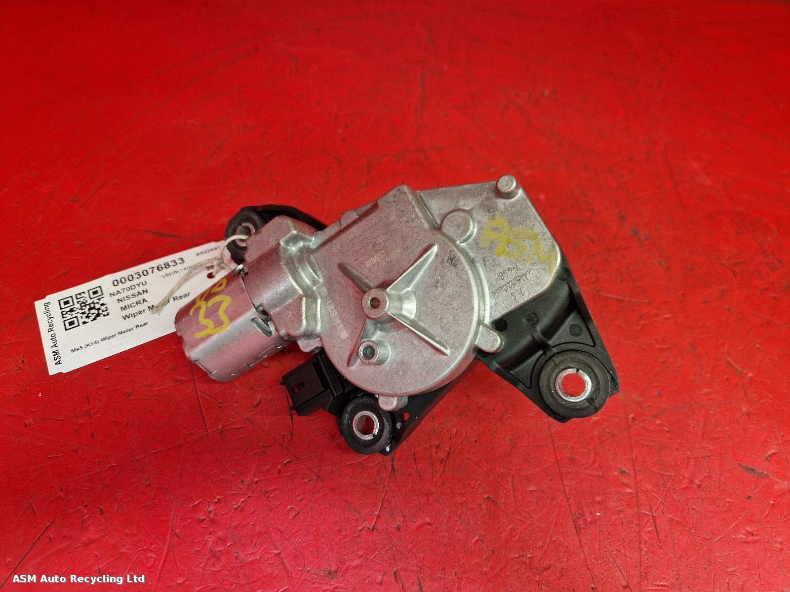 View Auto part Wiper Motor Rear Nissan Micra 2020