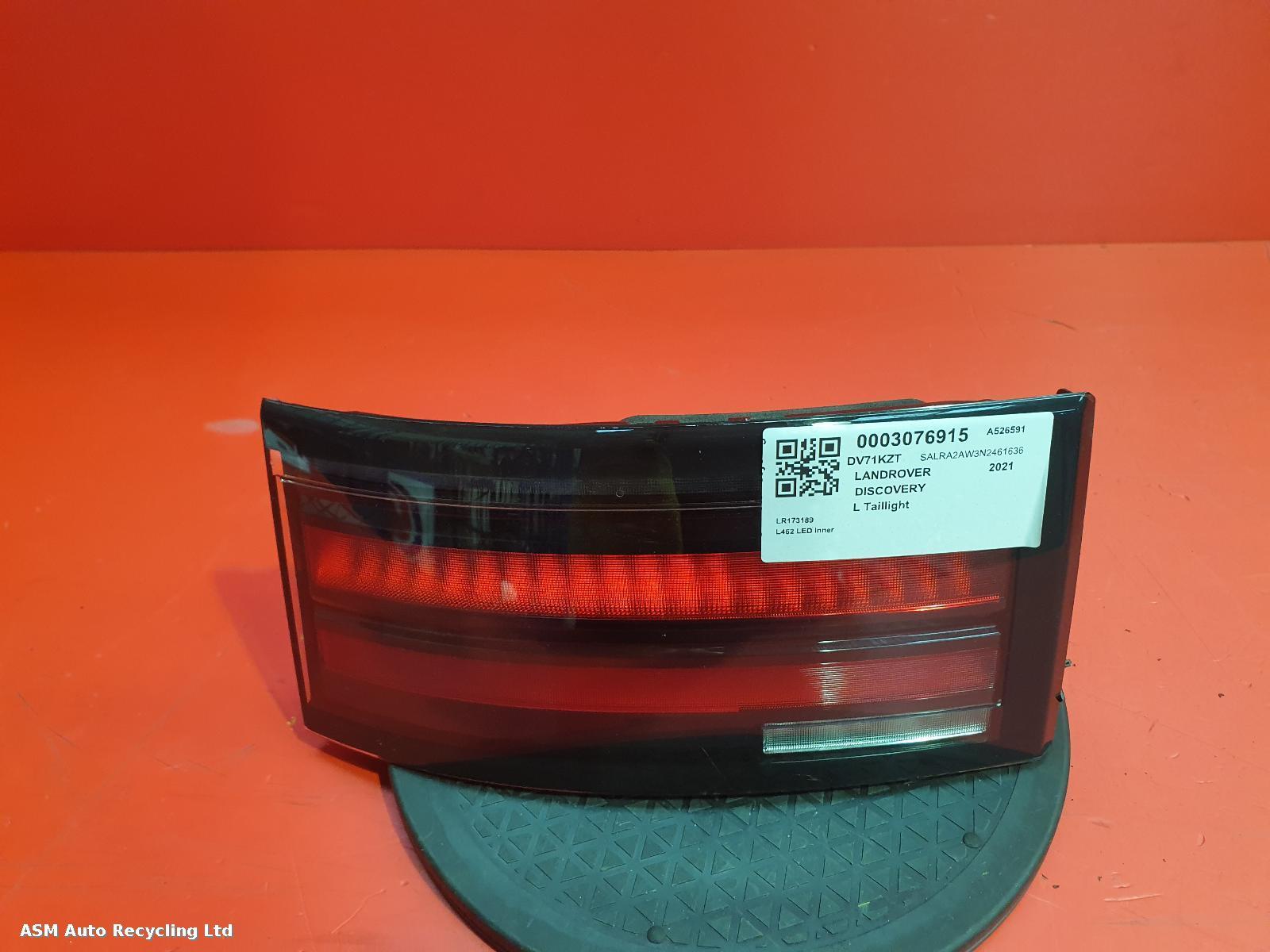 View Auto part L Taillight Land Rover Discovery 2021