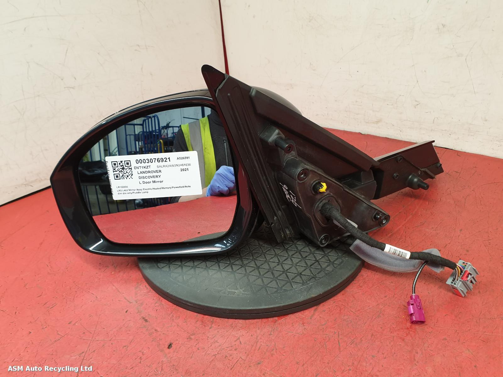 View Auto part L Door Mirror Land Rover Discovery 2021