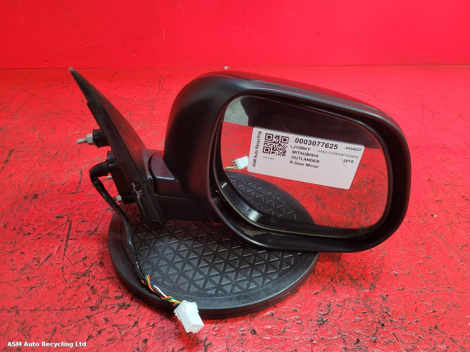View Auto part R Door Mirror Mitsubishi Outlander 2010