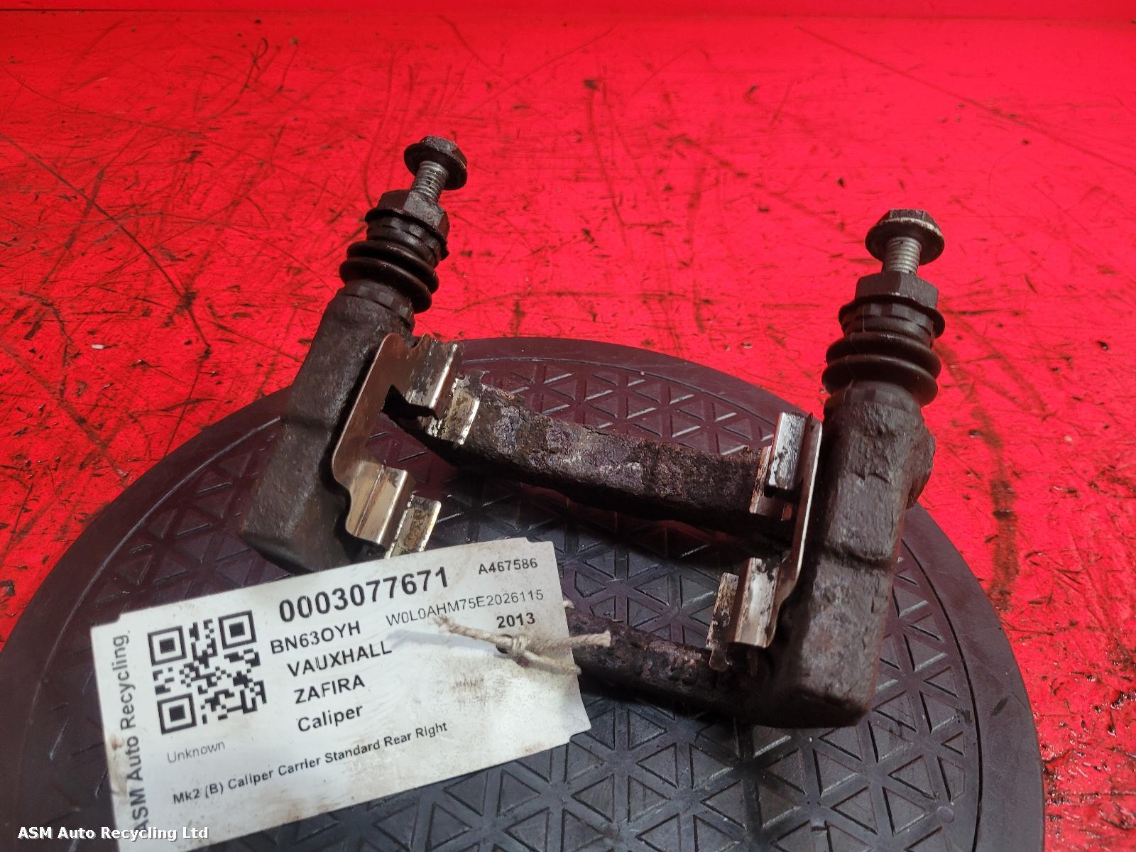 View Auto part Caliper Vauxhall Zafira 2013