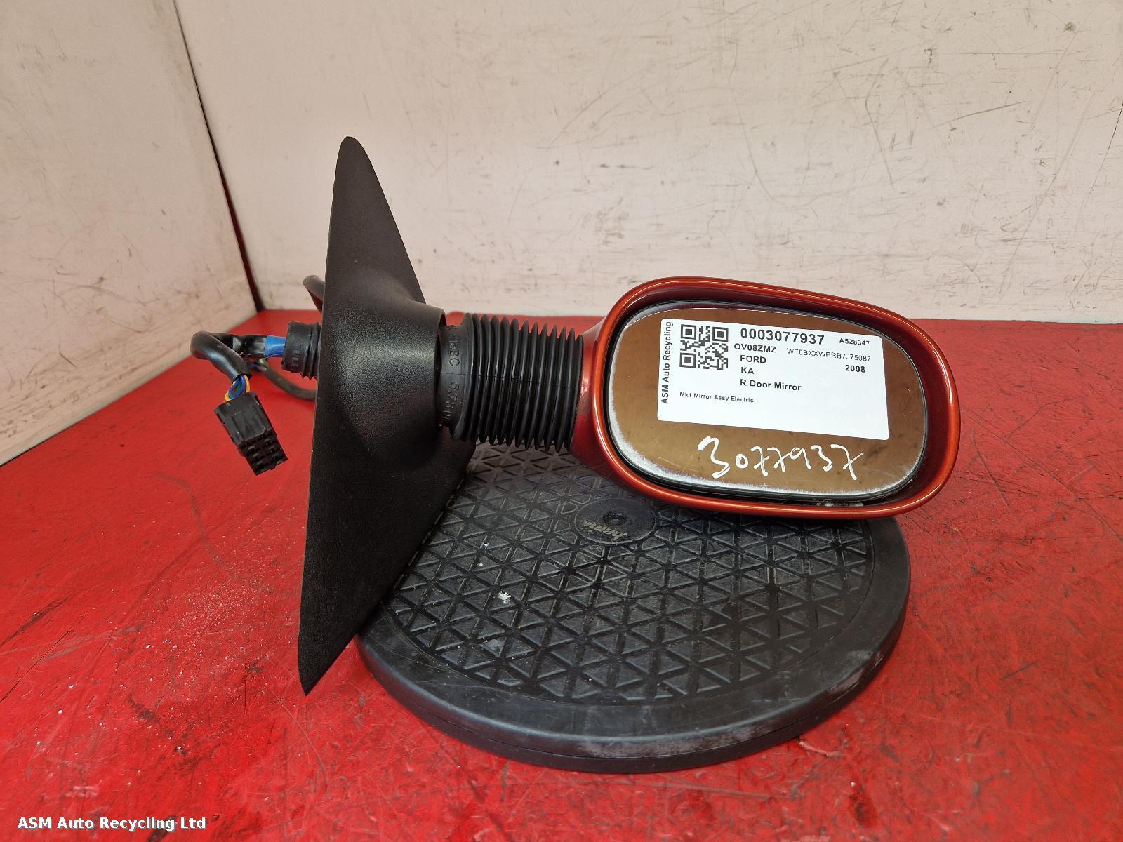 View Auto part R Door Mirror Ford Ka 2008
