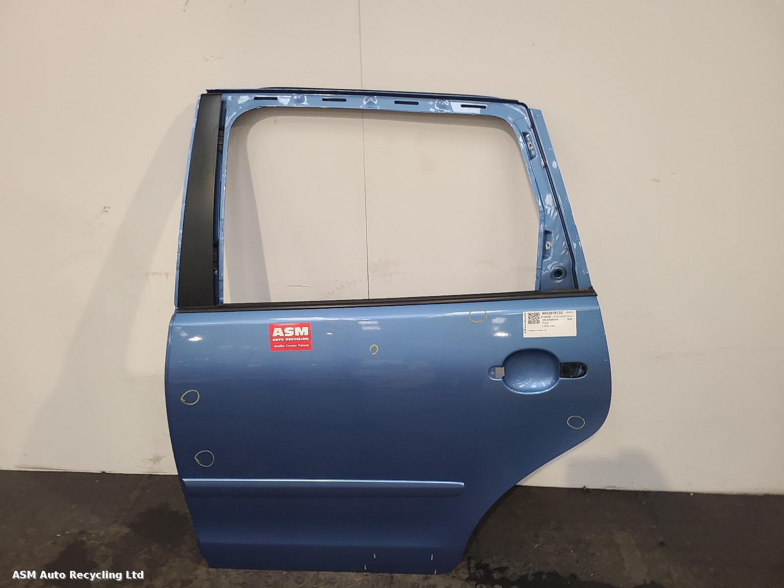 View Auto part L Rear Door Volkswagen Polo 2008