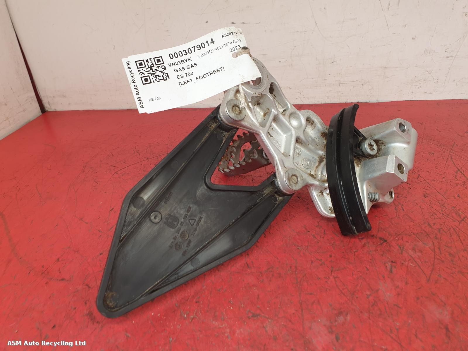 View Auto part Left Footrest Gas Gas Es 700 2023