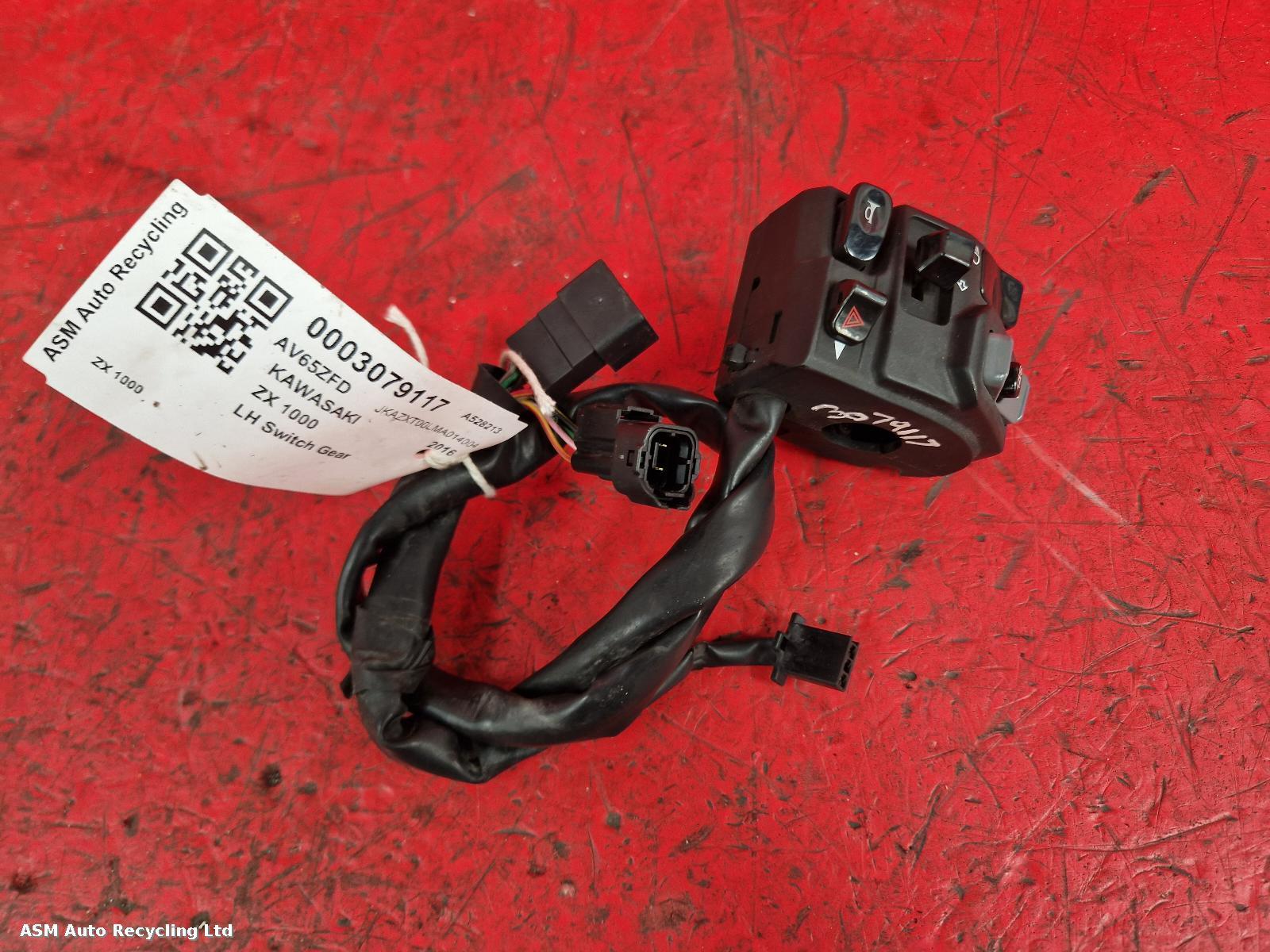 View Auto part LH Switch Gear Kawasaki Zx 1000 2016
