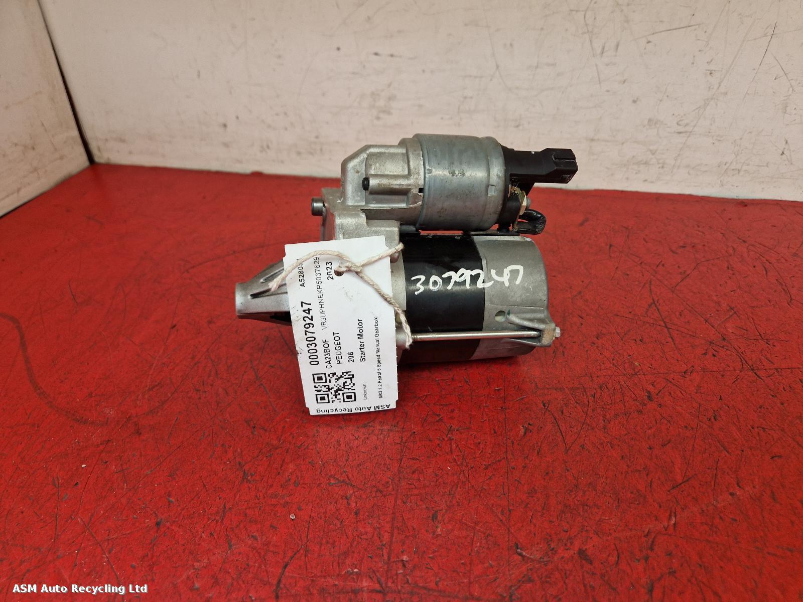 View Auto part Starter Motor Peugeot 208 2023