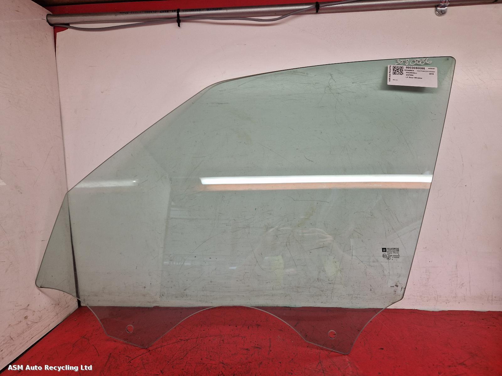 View Auto part LF Door Window Vauxhall Zafira 2016