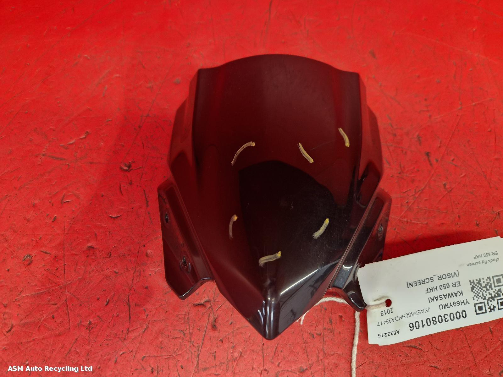 View Auto part Visor Screen Kawasaki Er 650 Hkf 2019