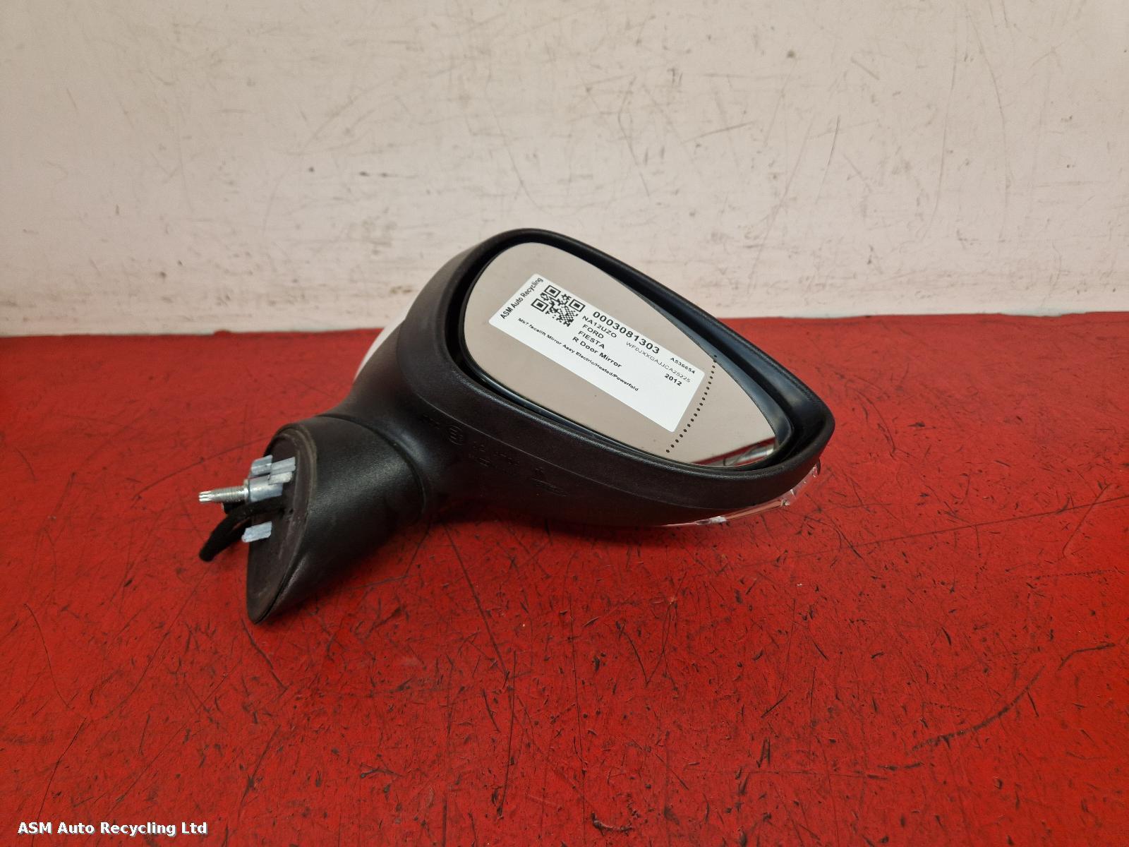 View Auto part R Door Mirror Ford Fiesta 2012