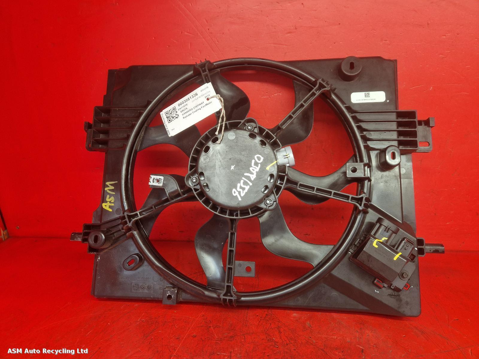 View Auto part Engine Cooling Motor Dacia Sandero Stepway 2021