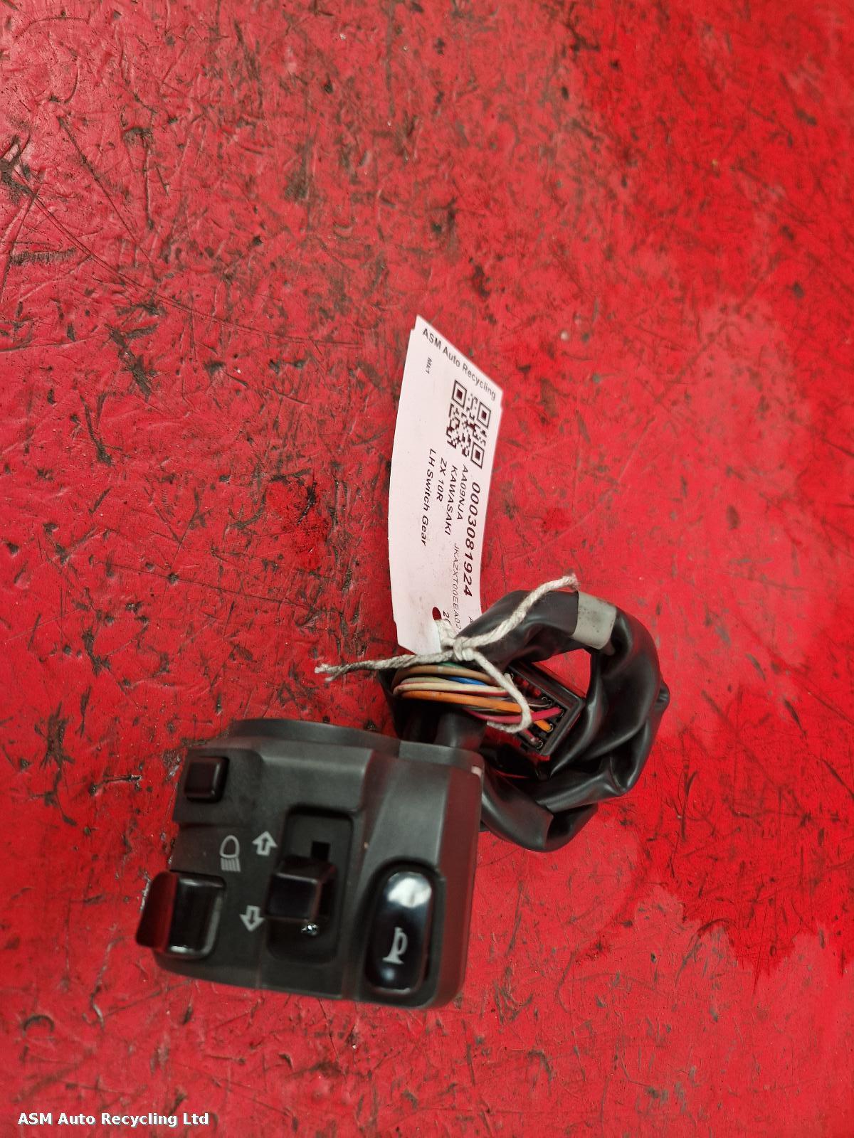 View Auto part LH Switch Gear Kawasaki Zx 10r 2009