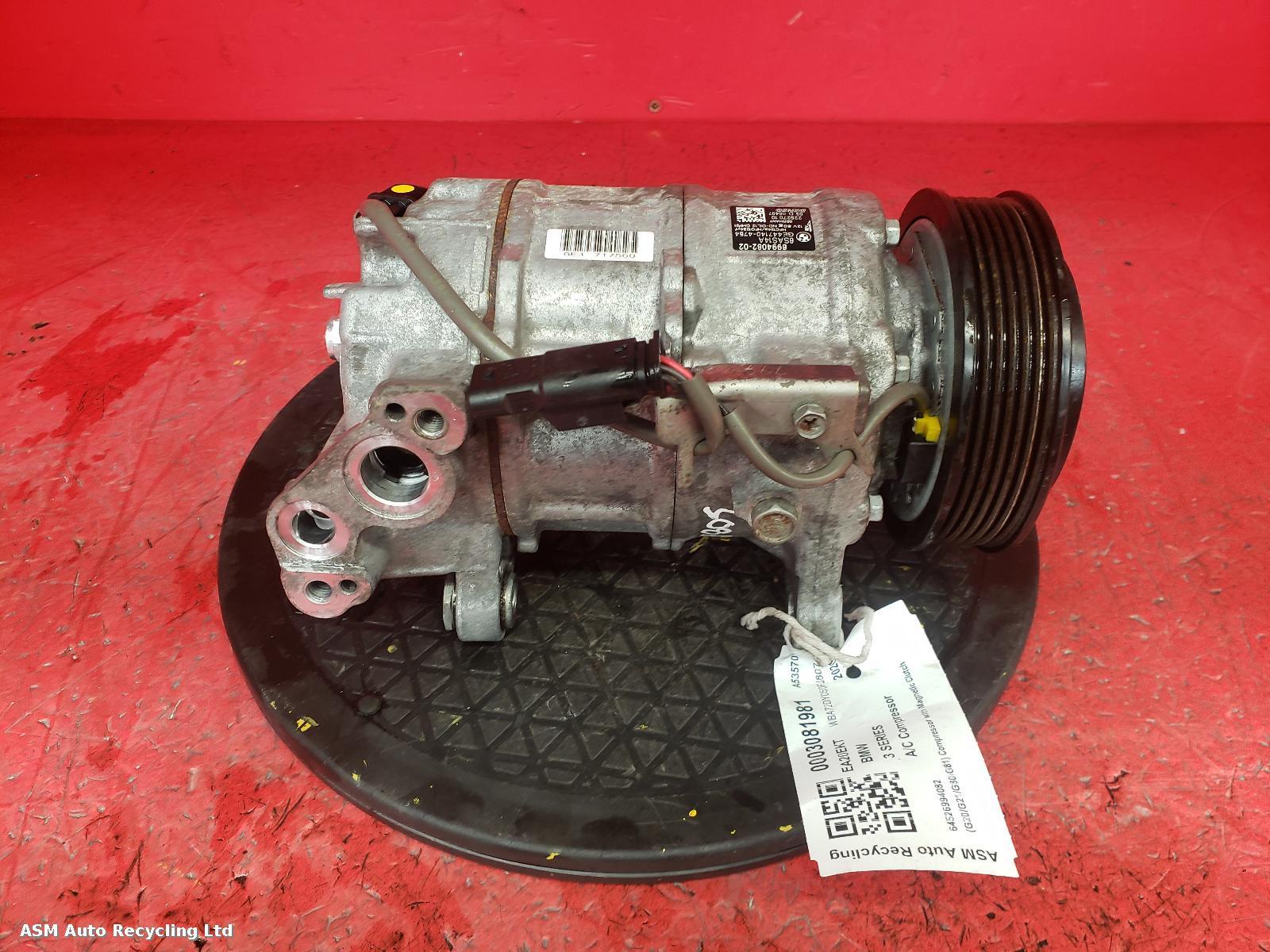 View Auto part Compressor Bmw 3 Series 2020