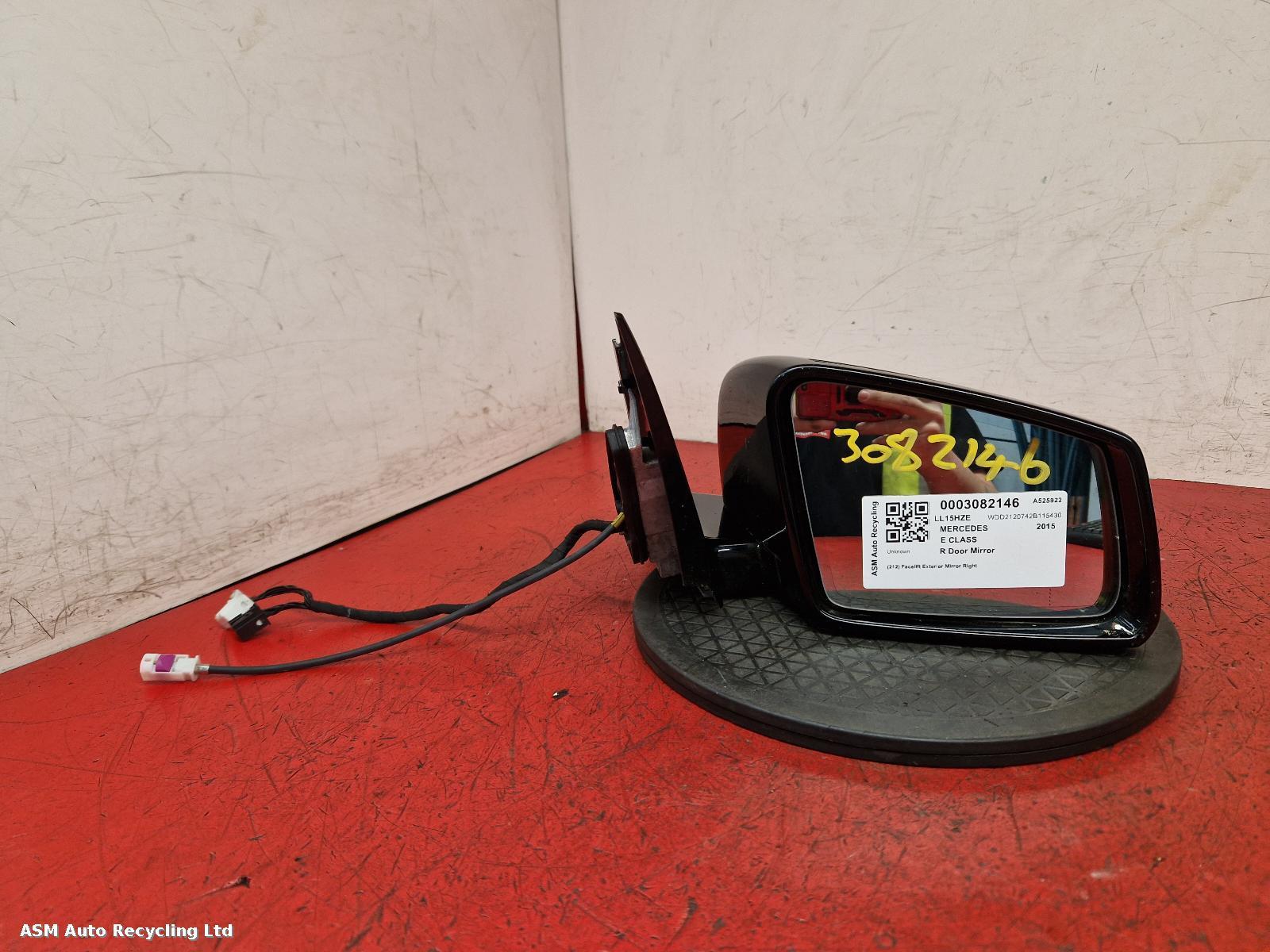 View Auto part R Door Mirror Mercedes E Class 2015
